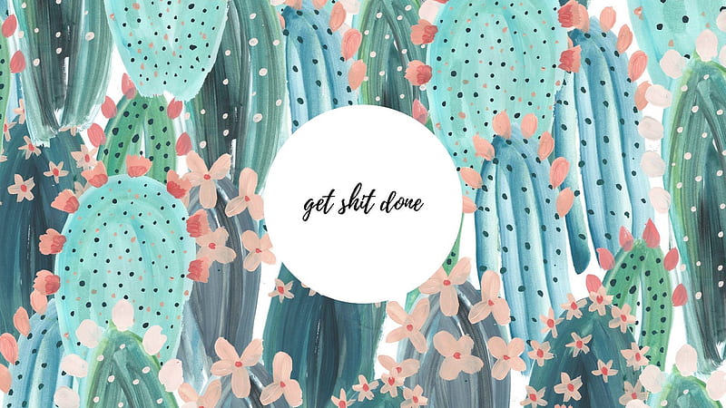 Get Shit Done Indie, HD wallpaper