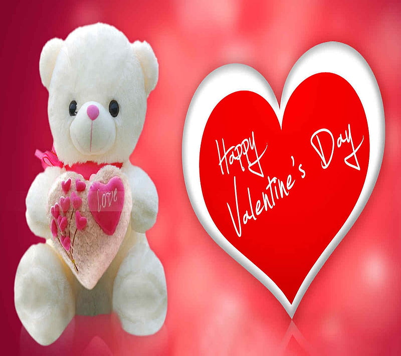 Valentine's Day Brown Feliz Dia De San Valentin Sweetheart Teddy Bear, 15,  by Way To Celebrate