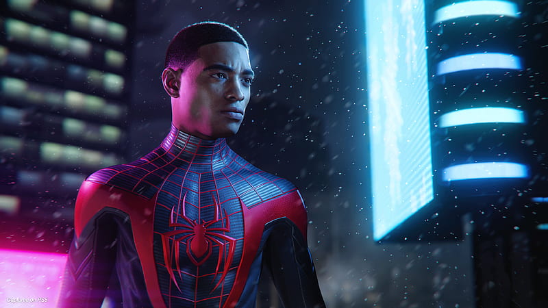 Spider Man Miles Morales PS5, HD wallpaper