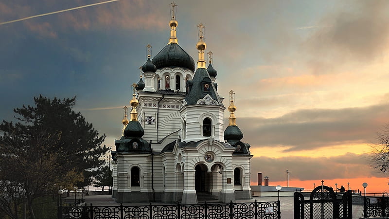 Russian Church, Building, Russian, Religious, Church, HD wallpaper