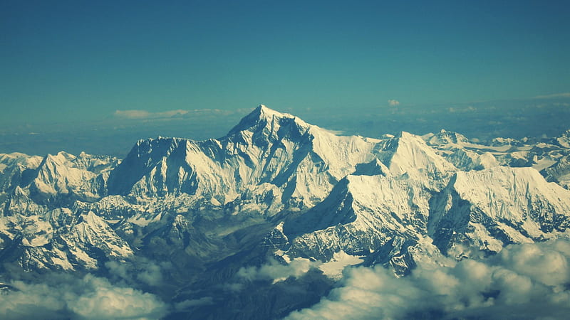 Himalayas, cool, snow, mountains, HD wallpaper
