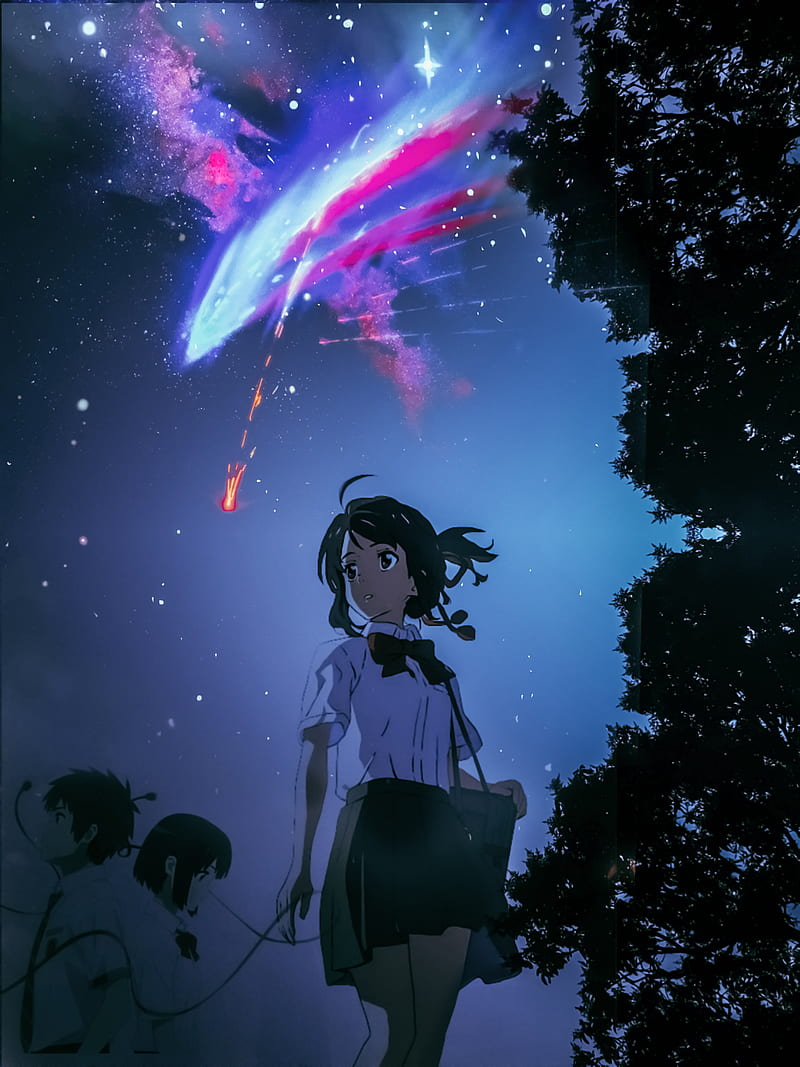 HD wallpaper: shooting stars, anime | Wallpaper Flare