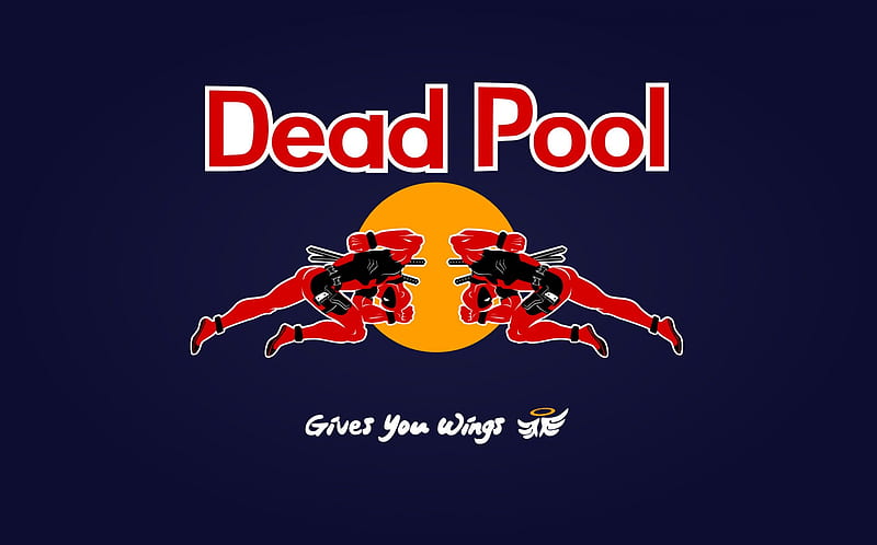Dead Pool Gorayko Comics Logo Red Bull Deadpool New Redbull Hd Wallpaper Peakpx