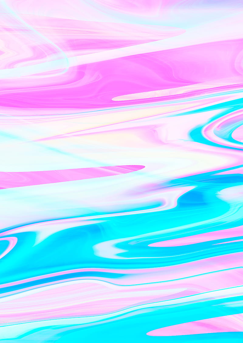 Lines, wavy, light, pink, blue, HD phone wallpaper | Peakpx