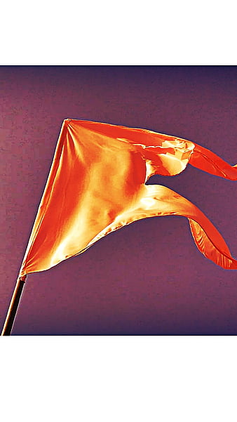 Hindu - Significance of Saffron Flag in Sanatan Dharm  -------------------------------------------- Have you ever visited temple?  If yes, then you might have noticed a saffron flag on the top of the  temple. But