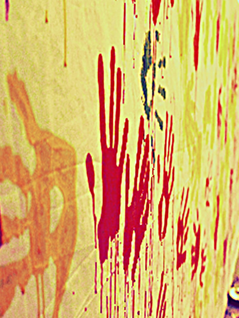 Wall art, abstract, hands, horror, lock, sharp, HD phone wallpaper | Peakpx