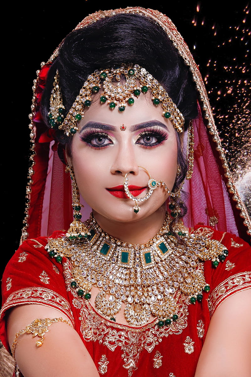 Indian Bridal, Indian Makeup, HD phone wallpaper