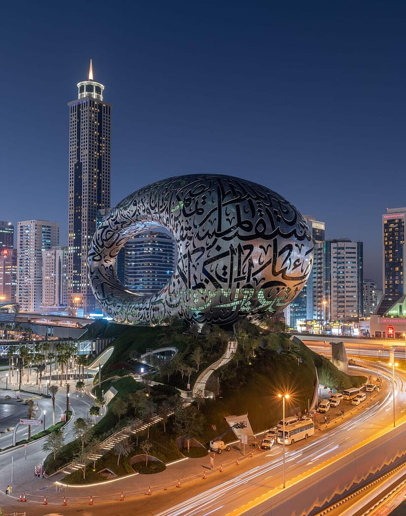 : A closer look at Dubai Museum of the Future, its design, calligraphy and what's inside - News, HD phone wallpaper