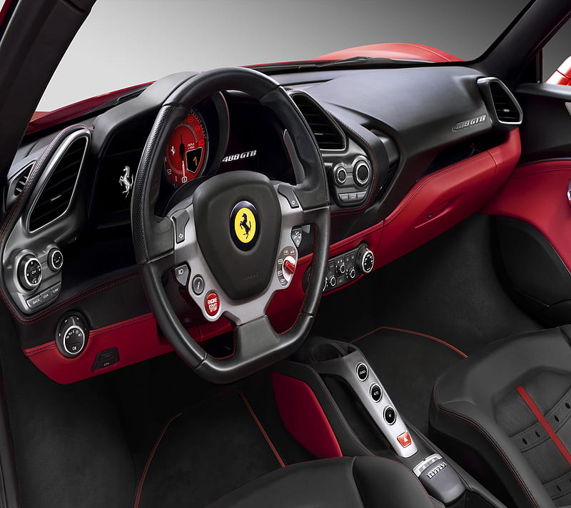 Ferrari 488 GTB , car, italian, HD wallpaper