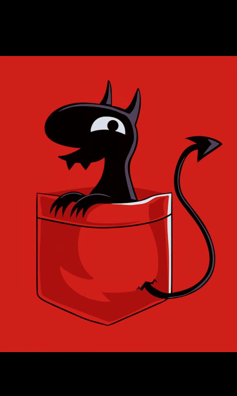 Luci, awesome, black, cartoon, cute, demon, disenchantment, red, tv shows, HD phone wallpaper