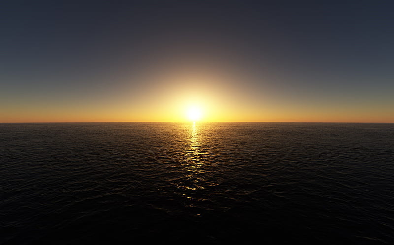 Beautiful Sunset, sunset, nature, bonito, ocean, HD wallpaper | Peakpx