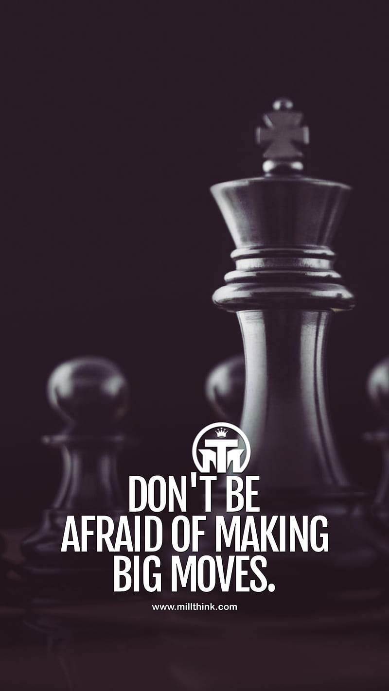 Cita motivacional, ajedrez, inspiración, rey, lujo, millonario, motivación,  éxito, Fondo de pantalla de teléfono HD | Peakpx