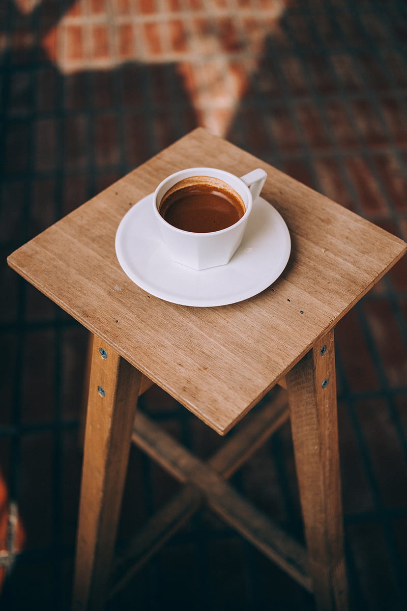 coffee, cup, chair, drink, HD phone wallpaper