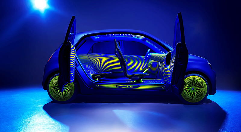 2013 Renault Twin'Z Concept Doors Open - Side , car, HD wallpaper