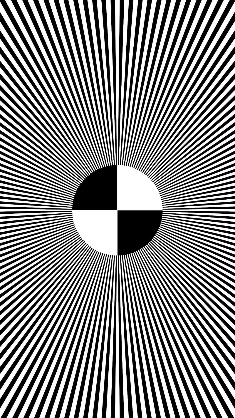 Hypnotic Stripes, black, color, white, HD phone wallpaper