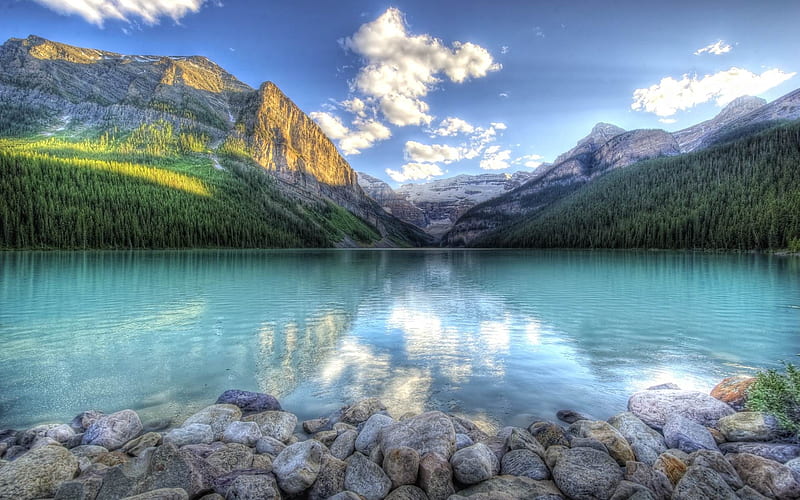 R mountainscape-Beautiful scenery, HD wallpaper