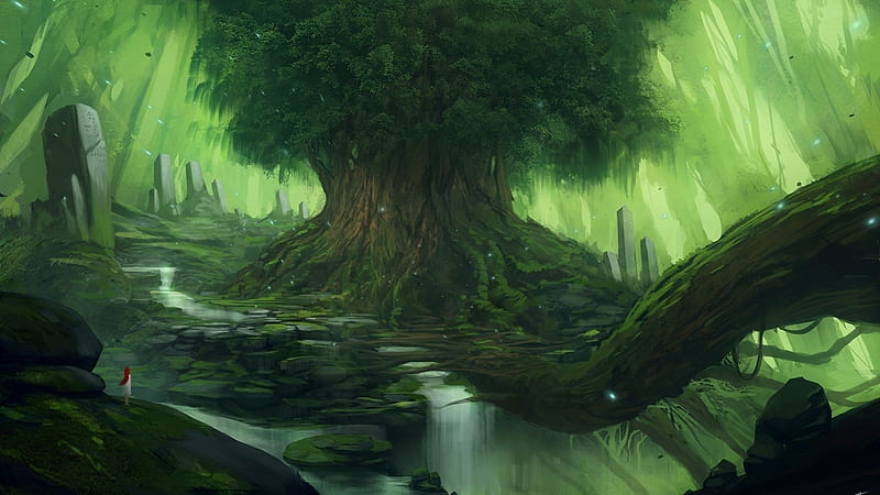 Mythical tree 1080P, 2K, 4K, 5K HD wallpapers free download