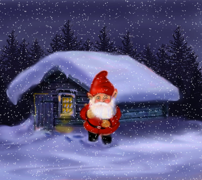 Christmas Time 38, holiday, santa, HD wallpaper