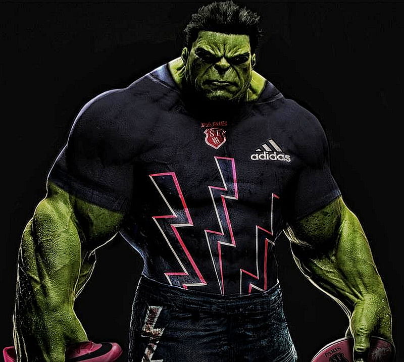 Hulk In Adids, comic, hero, movie, super, HD wallpaper