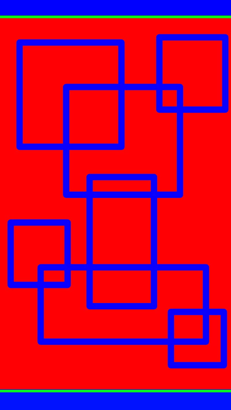 Abstract red blue, black, circuit, computer, run, running, square, tech, technology, HD phone wallpaper