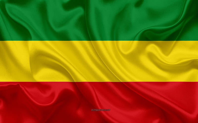 Flag of Carchi Province silk flag, Ecuadorian Province, Carchi Province, silk texture, Ecuador, Carchi Province flag, Provinces of Ecuador, HD wallpaper