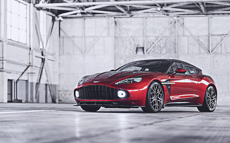 Aston Martin Vanquish Zagato 2019 cars, supercars, luxury cars, 2019 Aston Martin Vanquish, Aston Martin, HD wallpaper