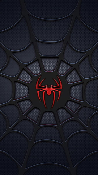 Spiderman, l9go, desenho, spider, red, movie, hero, marvel, film, HD phone wallpaper