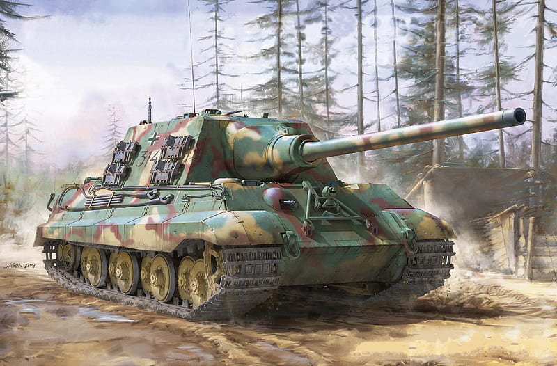 Tanks, Jagdtiger, Tank Destroyer, HD wallpaper