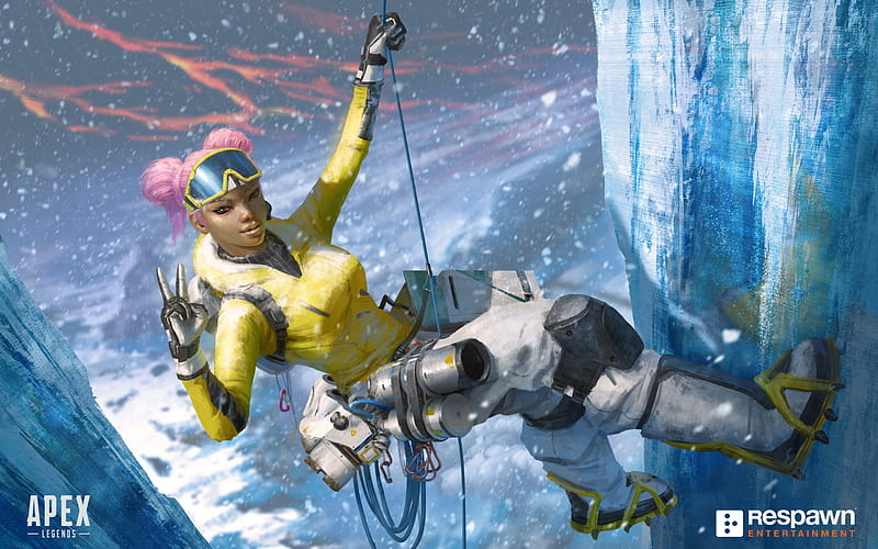 Apex Legends, Lifeline, Ajay Che, Support-Type legend, characters, poster, promotional materials, HD wallpaper