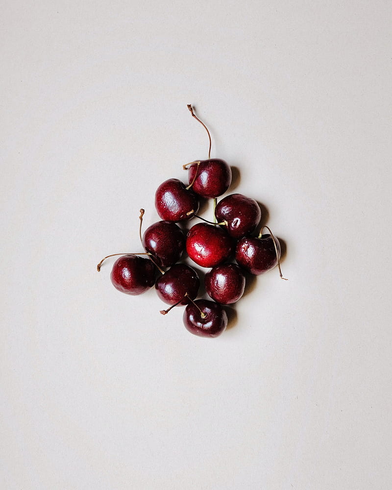 sweet cherry, berry, fruit, cherry, HD phone wallpaper