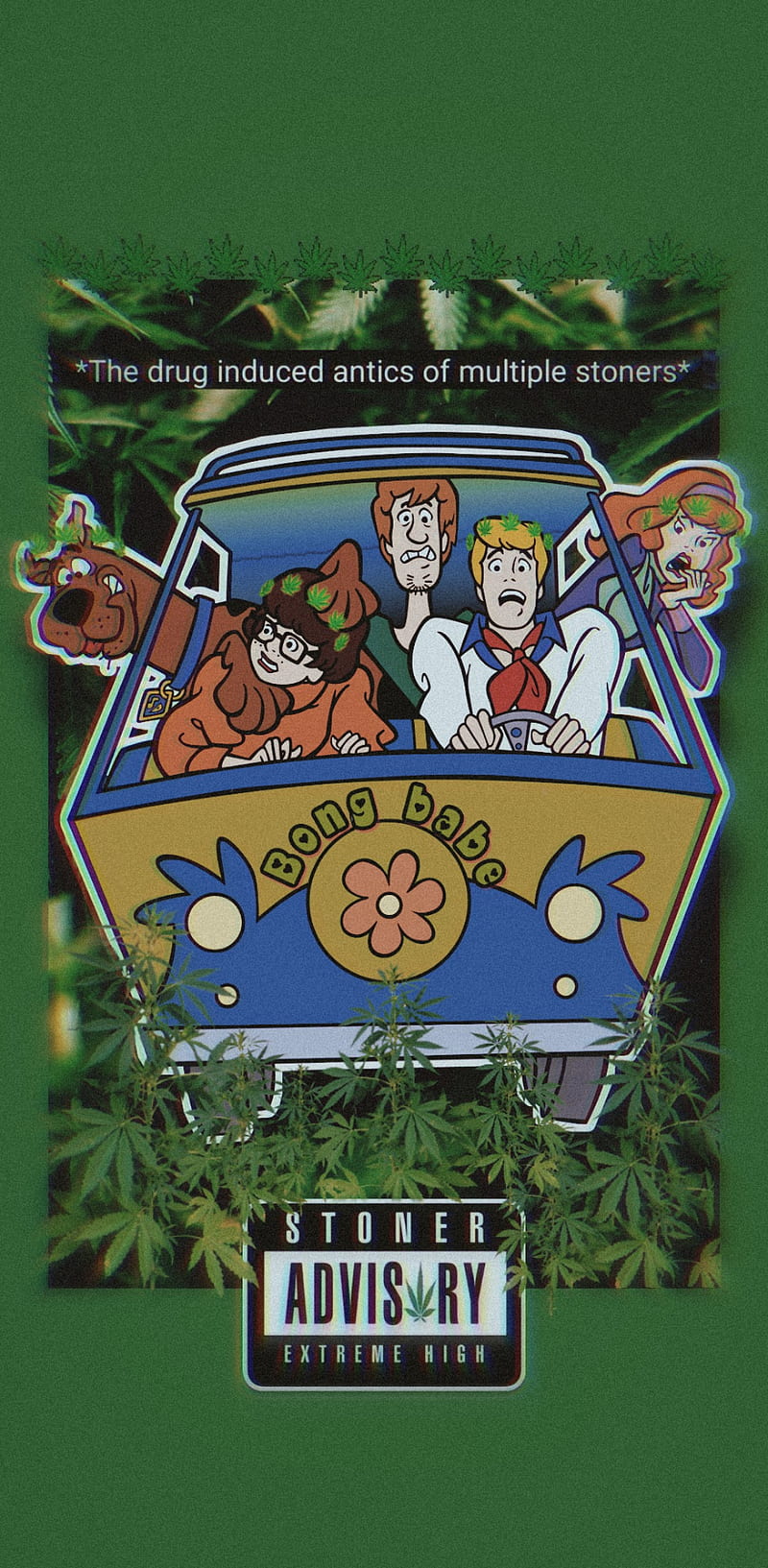 scooby doo and shaggy getting high
