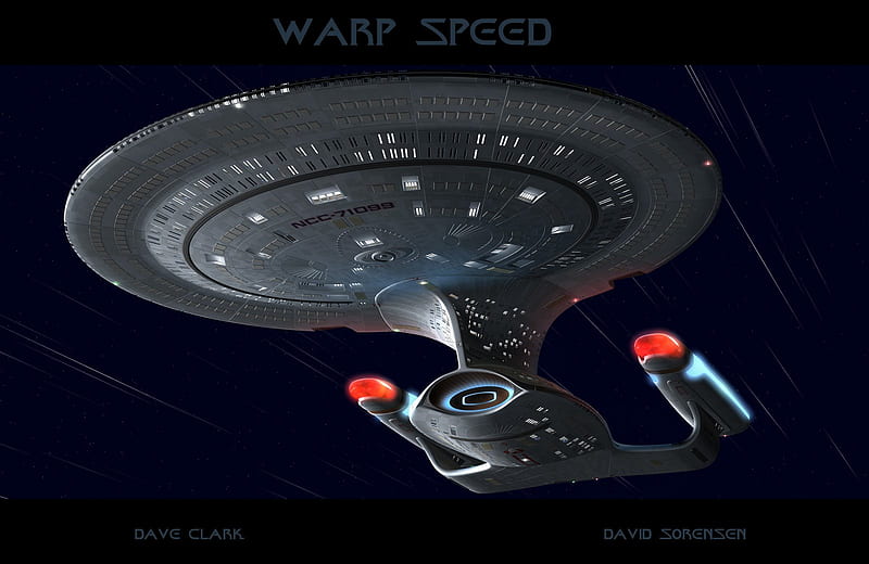 Enterprise D, galaxy class, star trek, enterprise, starship, HD wallpaper