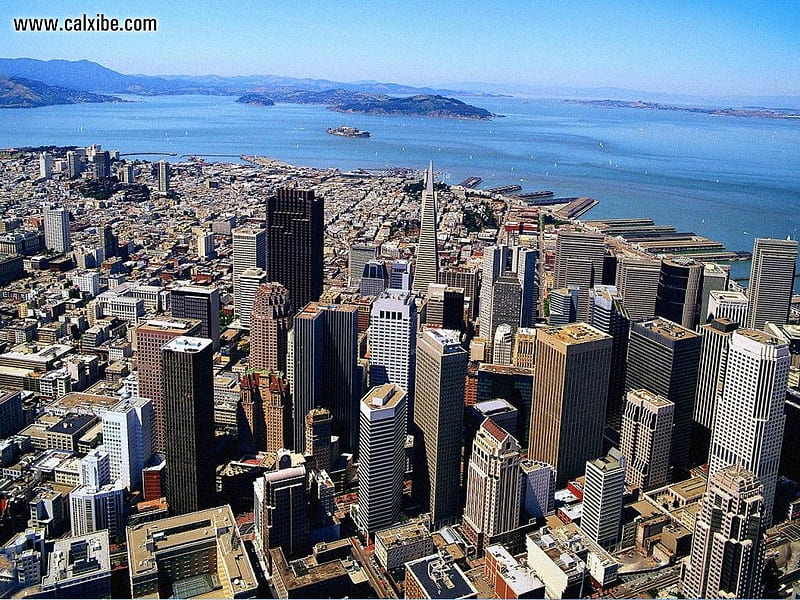 San Francisco - Downtown, frisco, united states of america, california, san francisco, HD wallpaper
