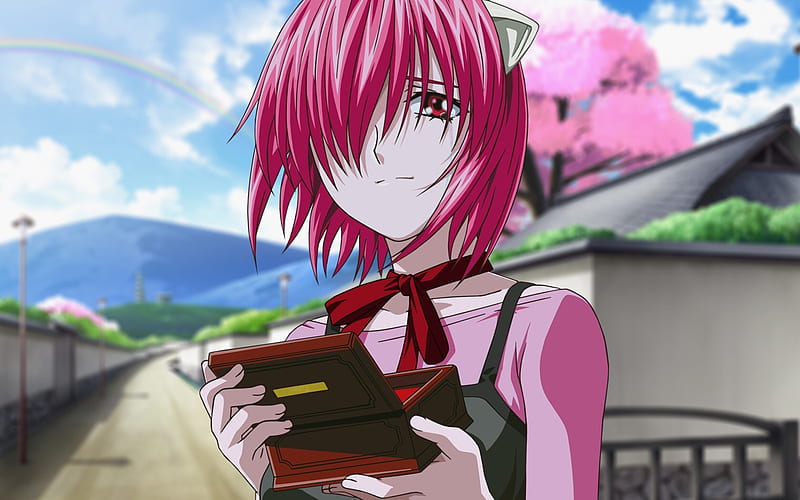 anime girls, Lucy, Elfen Lied, pink hair, anime - wallpaper #53401  (1440x900px) on