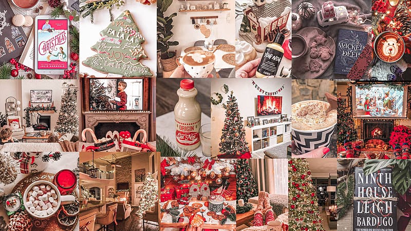 Aesthetic Christmas Collage, HD wallpaper | Peakpx