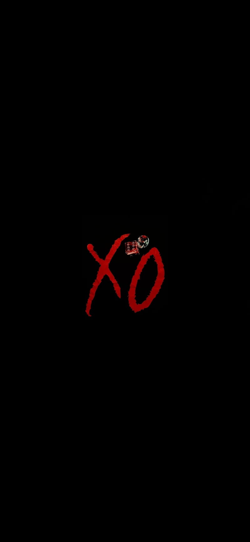 XO Casino Logo, black, minimal, the weeknd, HD phone wallpaper