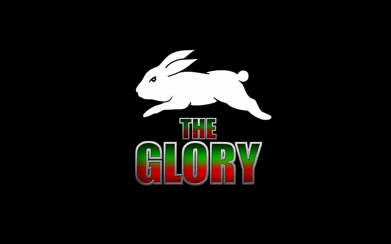 Rugby, South Sydney Rabbitohs, National Rugby League , NRL , Logo, HD wallpaper