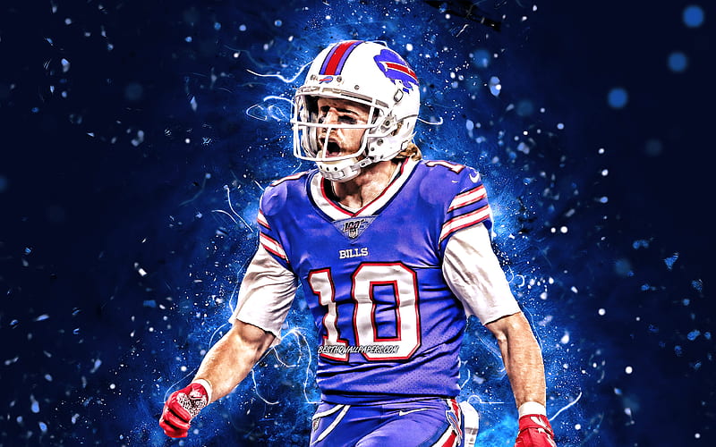 Art Buffalo Bills Cole Beasley #10 Nfl Great Player Camo 2019