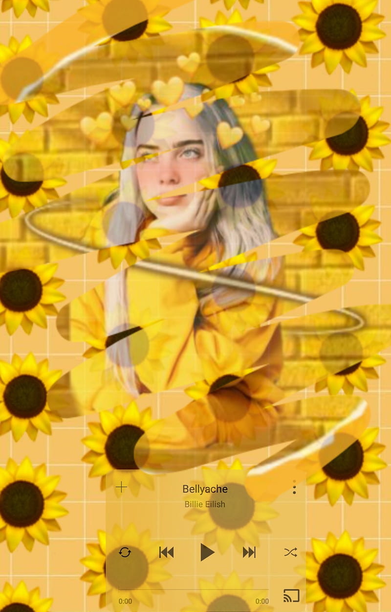 Billie Eilish, sunflowers, HD phone wallpaper Billie Eilish, sunflowers, HD phone wallpaper
