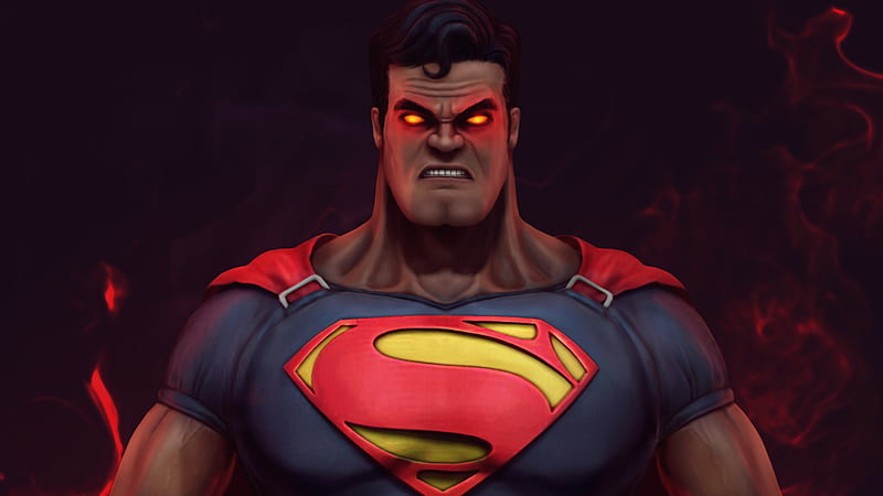 Muscular Superman, superman, behance, superheroes, artwork, digital-art, artist, HD wallpaper