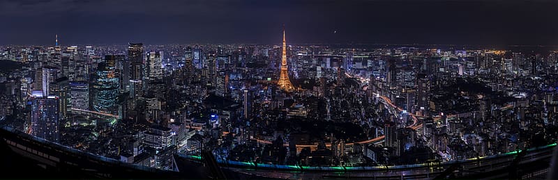 Tokyo, Tokyo Tower, Japan, Cities, HD wallpaper