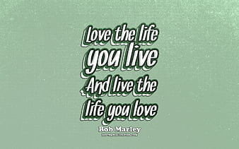 Love The Life You Live And Live The Life You Love Violet Brick Wall Oscar Wilde Quotes Hd Wallpaper Peakpx