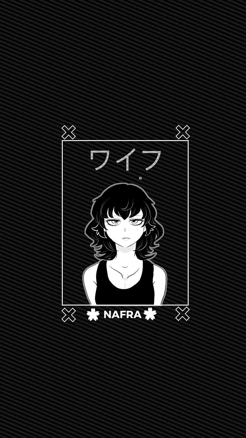NAFRA WAIFU, Aesthetic, Anime girl ...