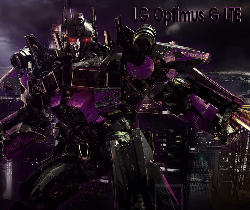 Lg Optimusprime Plum, 4g lte, optimus prime, purple, transformer, HD wallpaper
