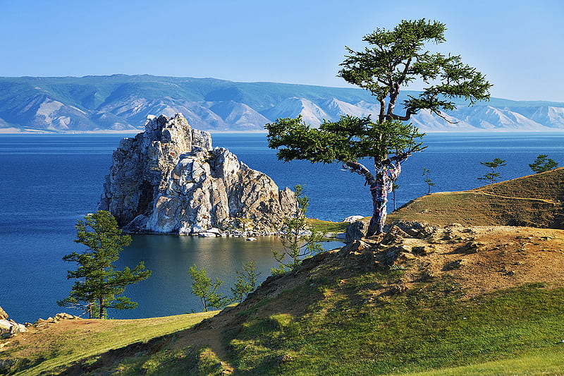 natural wonders of Russia (), Lake Baikal Russia, HD wallpaper