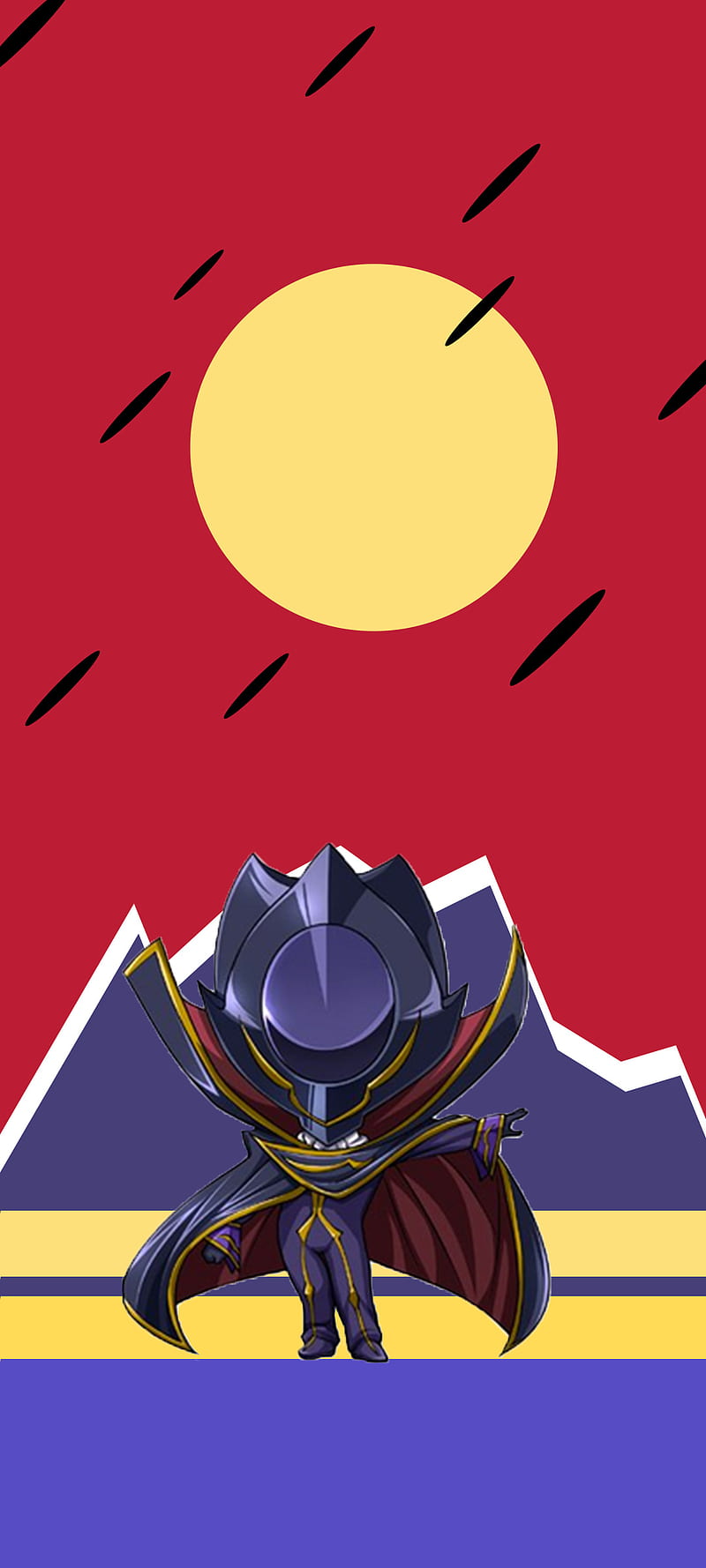 Lelouch Anime Chibi Code Geass Minimalist Hd Phone Wallpaper Peakpx