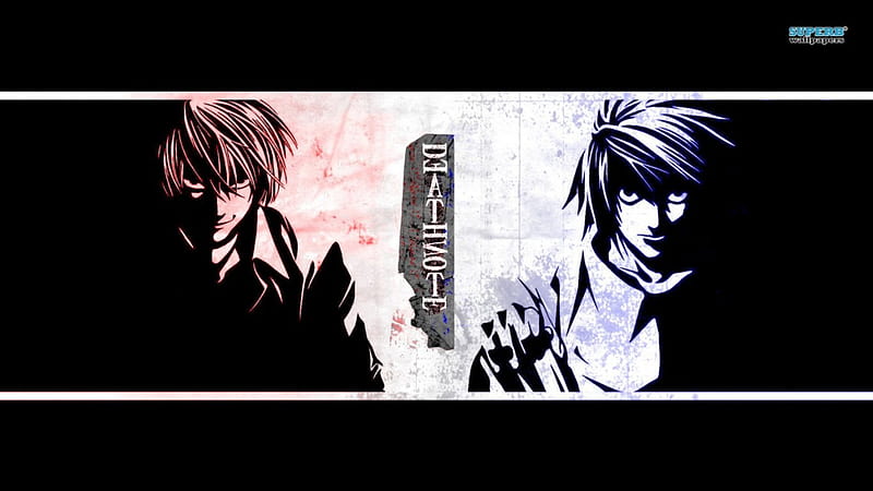 Death Note rivals, Kira, Light, Yagami, Note Death, 1366x768, L, HD wallpaper