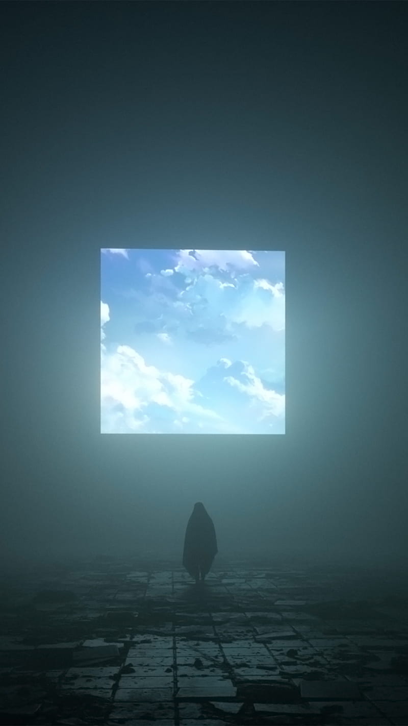 2K free download | Eternity, 3d, abstract, andrei_low, anime, clouds