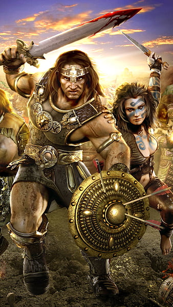 Conan El Barbaro, warrior, movie, conan, barbaro, HD wallpaper