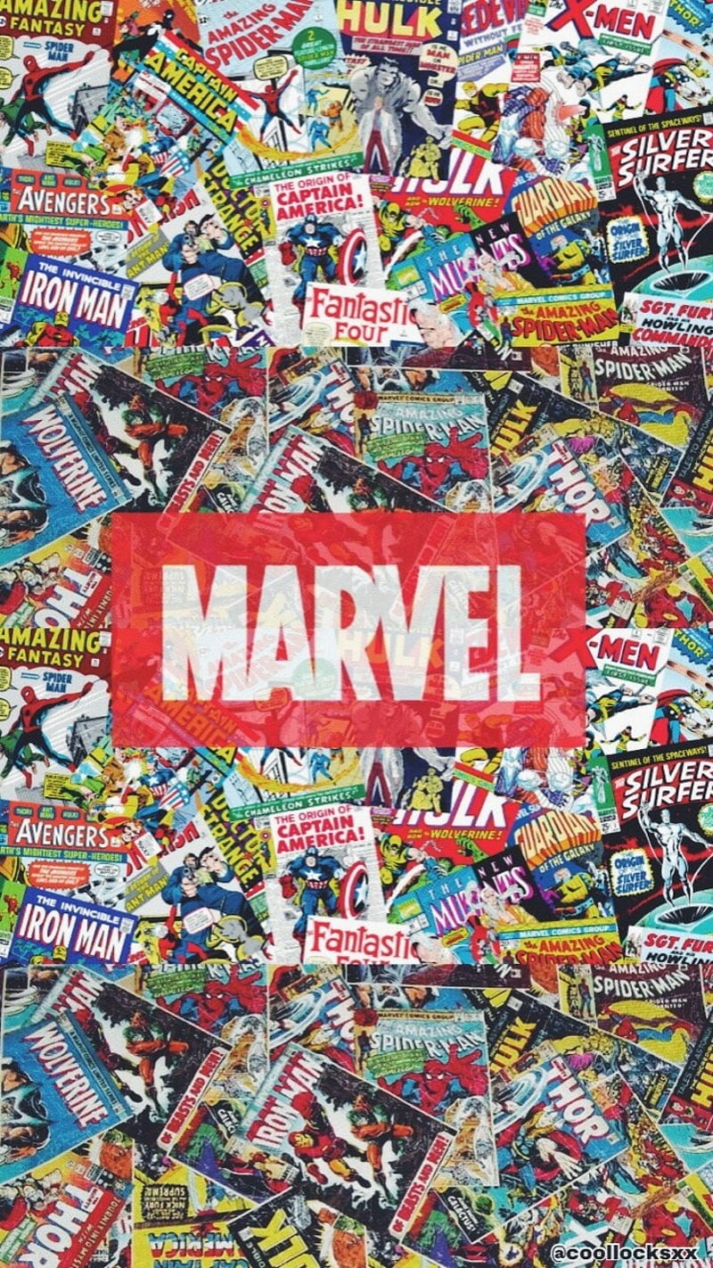 Marvel Collage, brands, comic books, kids, spiderman, HD phone wallpaper |  Peakpx